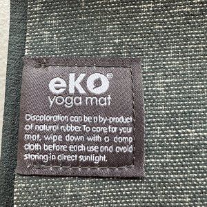 eKO travel yoga mat grey
